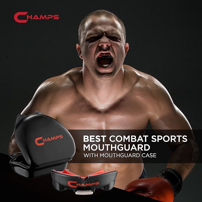 Breathable Mouthguard for Boxing, Jiu Jitsu, MMA, Muay Thai, Sports, and Wrestling. Easy Fit Boxing Mouthguard Super Tough MMA Mouthguard. Combat Sports Mouthpiece