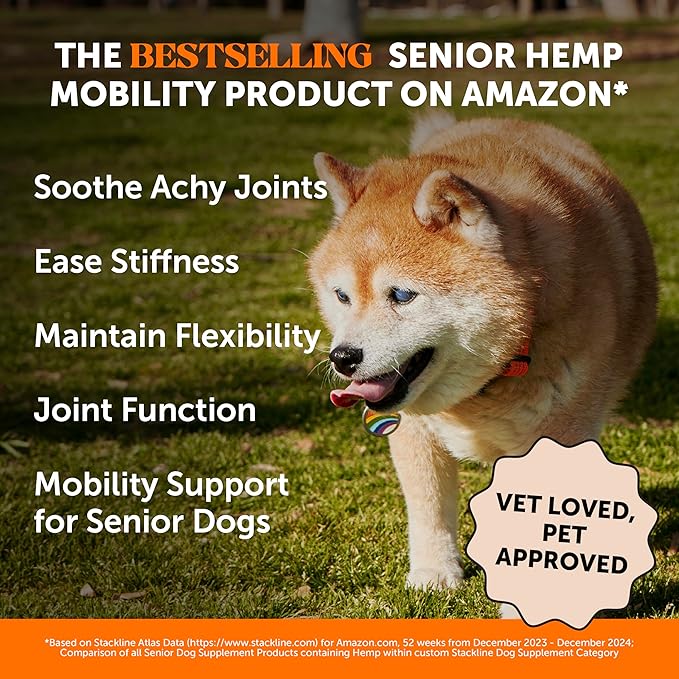 Senior Joint & Allergy Support – Advanced Hip & Joint Supplement + Seasonal Support with Probiotics and Immune-Boosting Ingredients