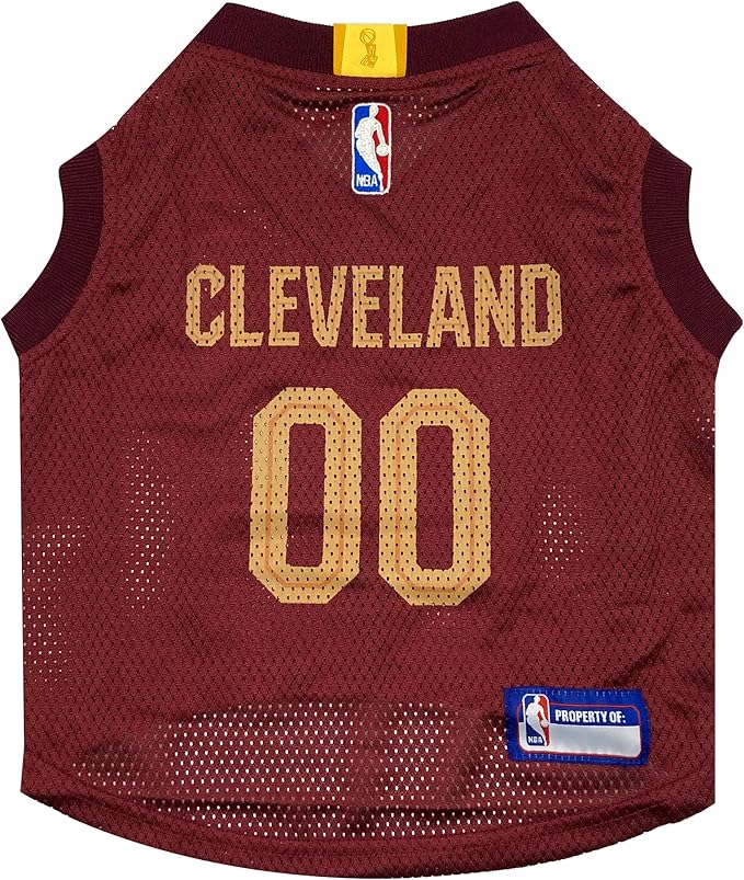 Pets First NBA CLEVELAND CAVALIERS DOG Jersey, X-Large - Tank Top Basketball Pet Jersey
