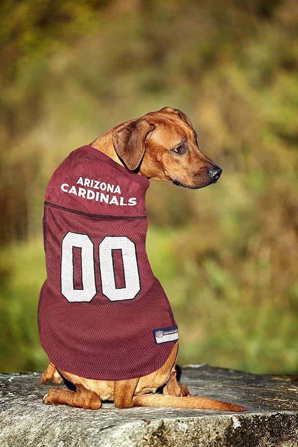 NFL Arizona Cardinals Dog Jersey, Size: XX-Large. Football Jersey Costume for Dogs