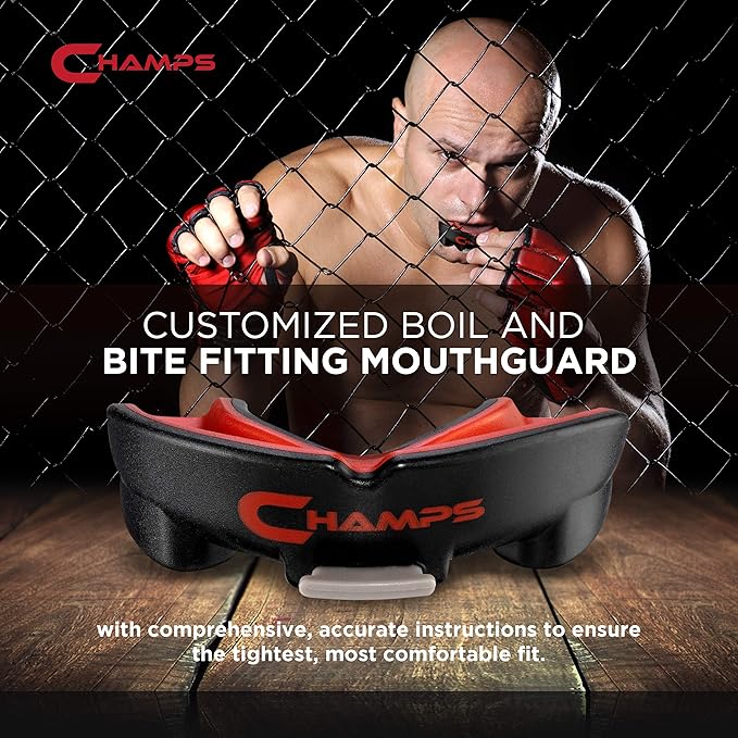 Breathable Mouthguard for Boxing, Jiu Jitsu, MMA, Muay Thai, Sports, and Wrestling. Easy Fit Boxing Mouthguard Super Tough MMA Mouthguard. Combat Sports Mouthpiece
