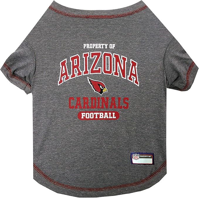 NFL ARIZONA CARDINALS Dog T-Shirt, Large