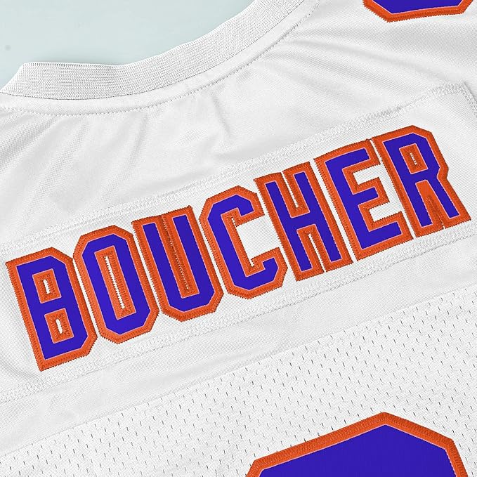 Bobby Boucher #9 The Waterboy Adam Sandler Movie Mud Dogs Bourbon Bowl Football Jersey