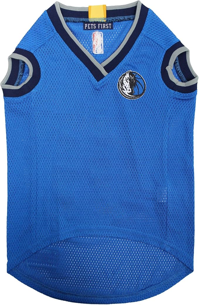 NBA Dallas Mavericks Dog Jersey, Medium - Tank Top Basketball Pet Jersey (Pack of 2)