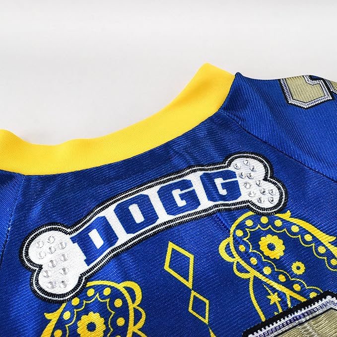 Snoop Doggie Doggs Deluxe Pet Jersey, Halftime, Medium