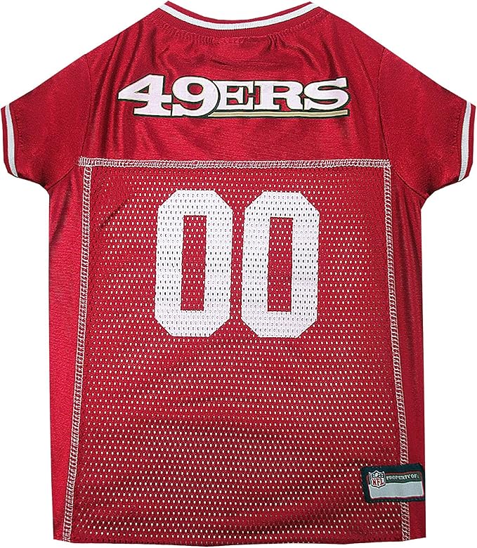 Pets First Pets Jerseys NFL Pet Jersey, San Francisco, X-Small