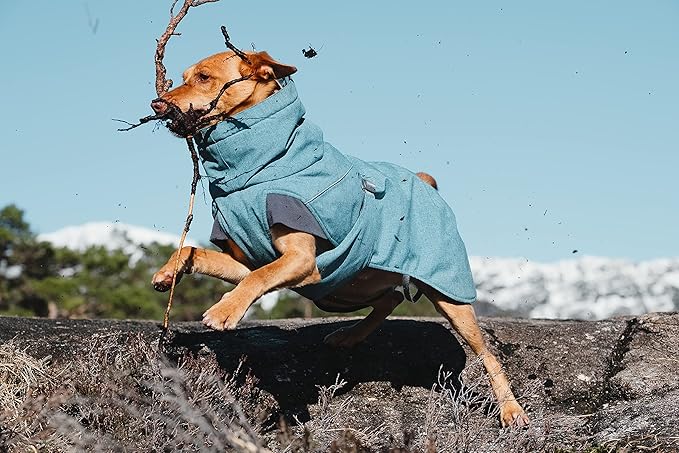 Hurtta Expedition Parka, Winter Dog Coat, Bilberry, 18XS