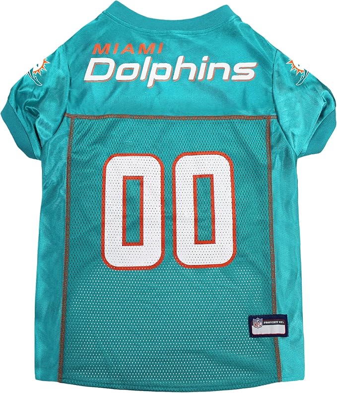 NFL MIAMI DOLPHINS DOG Jersey, Medium