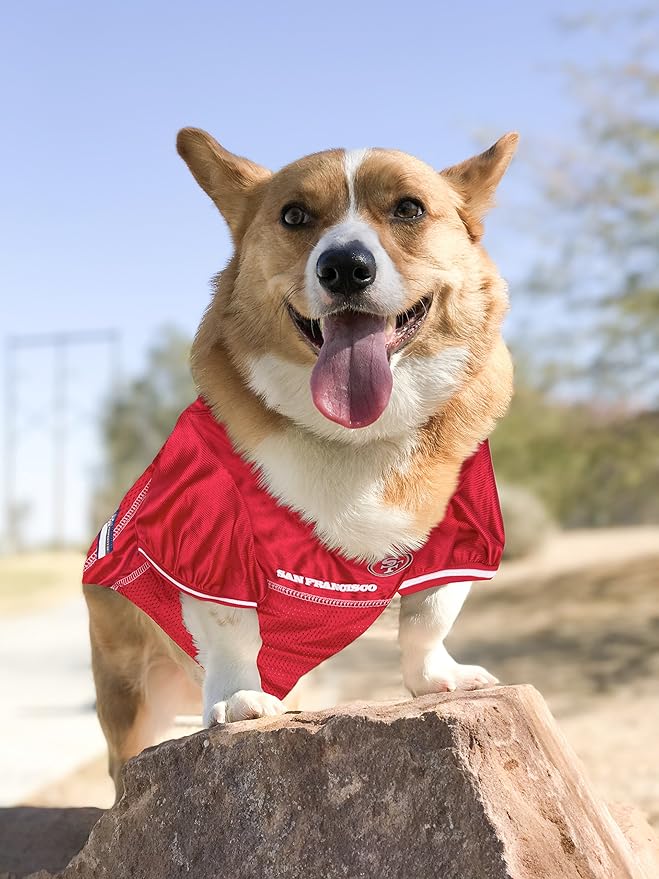 Pets First Pets Jerseys NFL Pet Jersey, San Francisco, X-Small