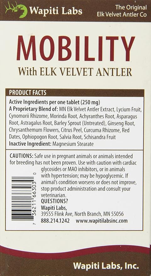 Dog Mobility 120 Count Tablet
