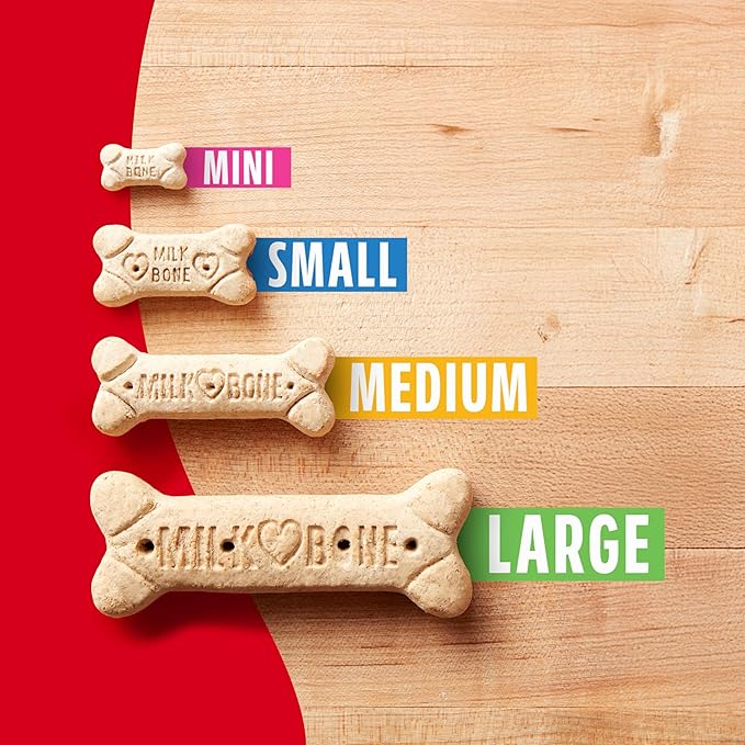 Milk-Bone Original Dog Treats Biscuits for Medium Dogs, 24 Ounces (Packaging May Vary)