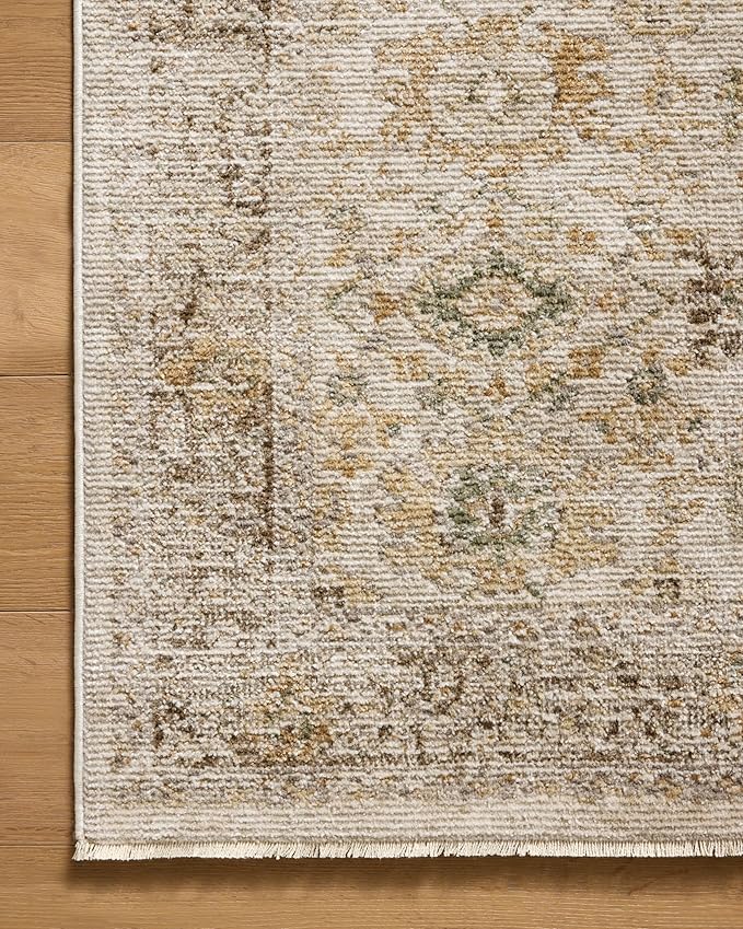 Loloi Magnolia Home by Joanna Gaines Pace Collection PAC-04 Natural/Multi 11'-6" x 15'-4" Area Rug