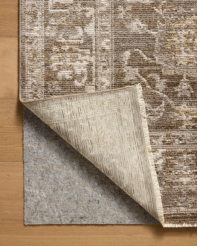 Loloi Magnolia Home by Joanna Gaines Pace Collection PAC-01 Bark/Natural 3'-6" x 5'-6" Accent Rug