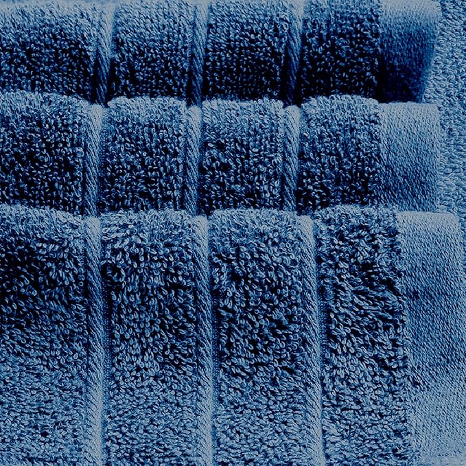 Tens Towels Pack of 2 Extra Large Bath Sheets 35 x 70 Inches, 100% Cotton, Larger & Lighter Weight, Quicker to Dry, Super Soft & Absorbent, Oversized Bath Towels, Blue